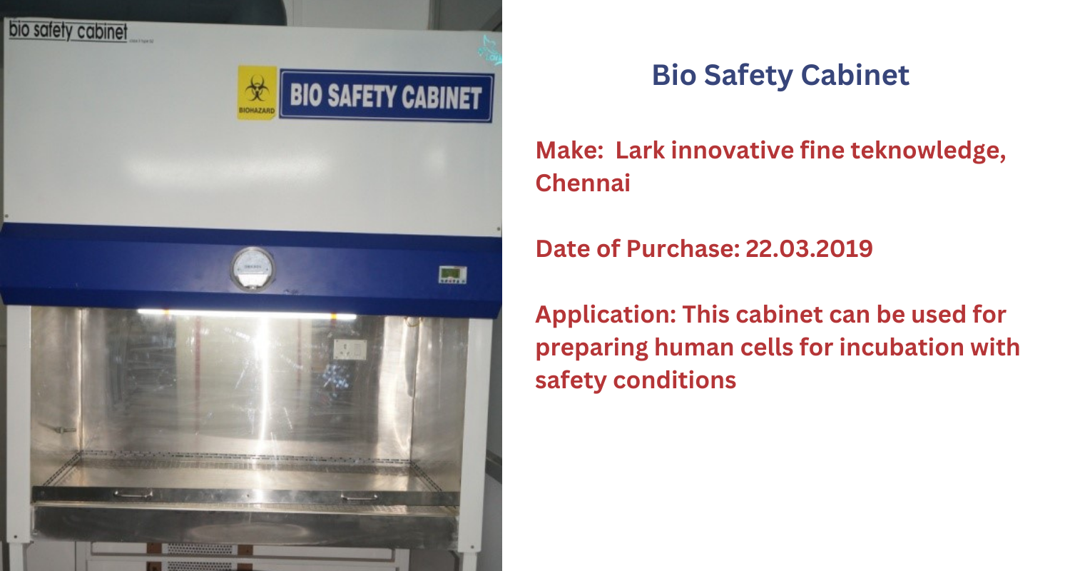 Bio Safety Cabinet  